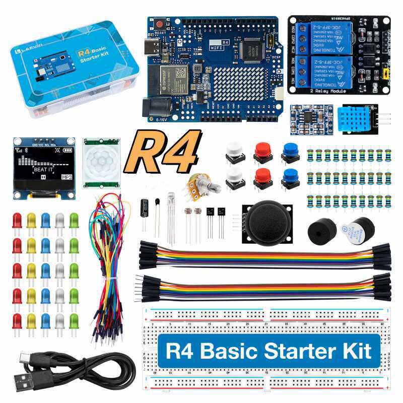 UNO R4 WiFi Compatible Develop - Diy Electronics Learning Kit recension och pris